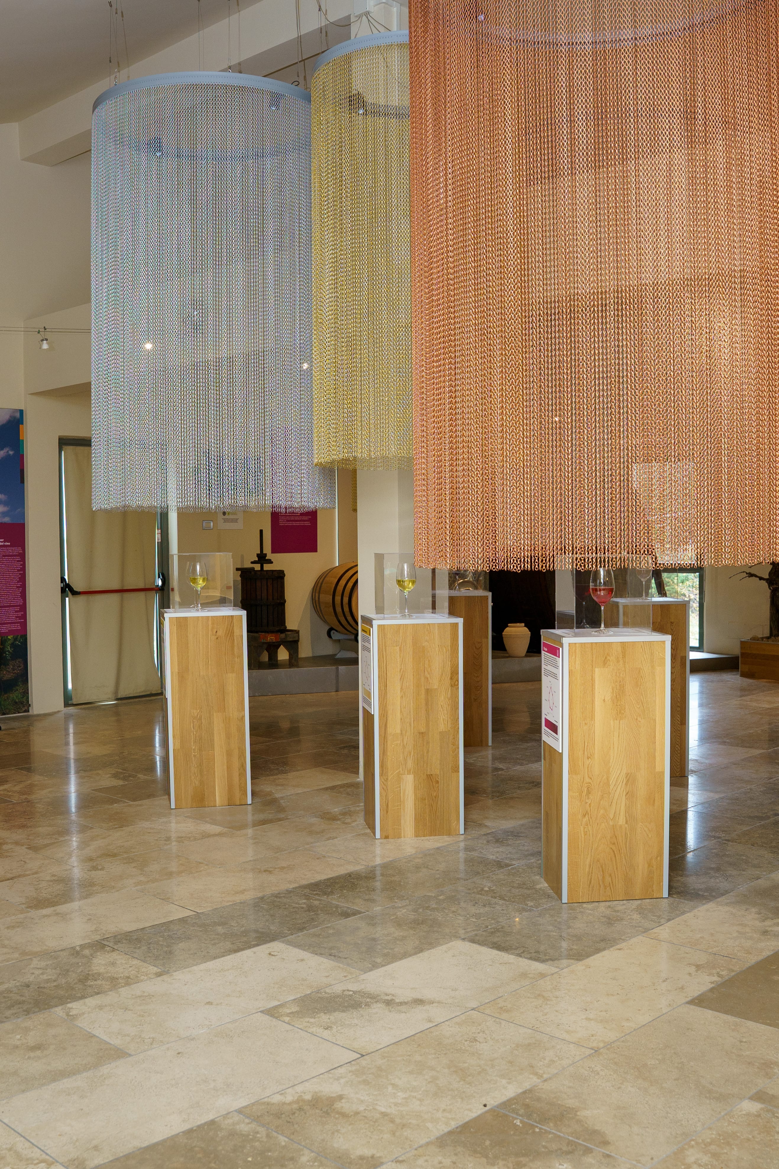 Allestimento interno del MuTer — Museo del Territorio di Montespertoli